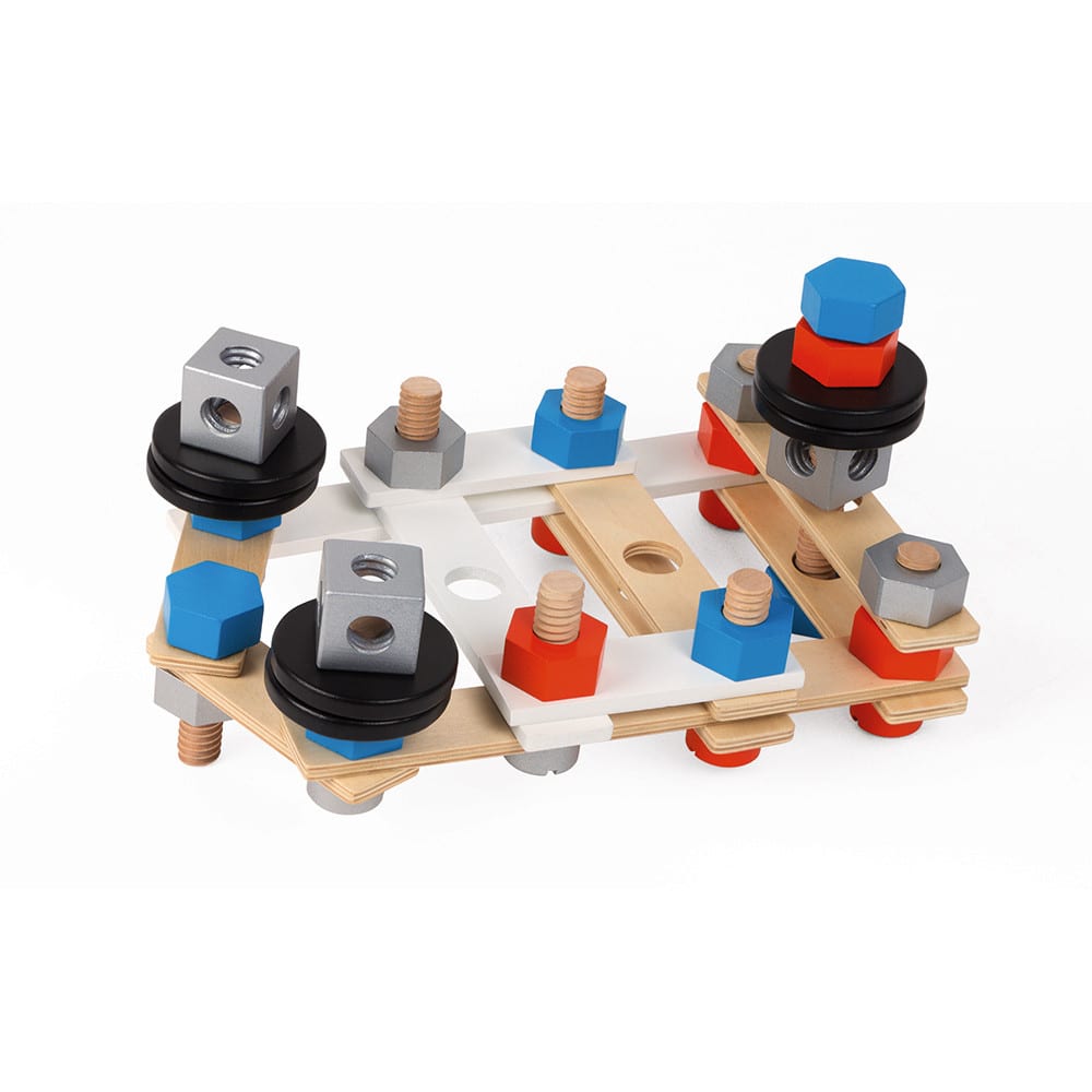 Janod Brico'Kids Barrel v1 50 Pieces (wood)